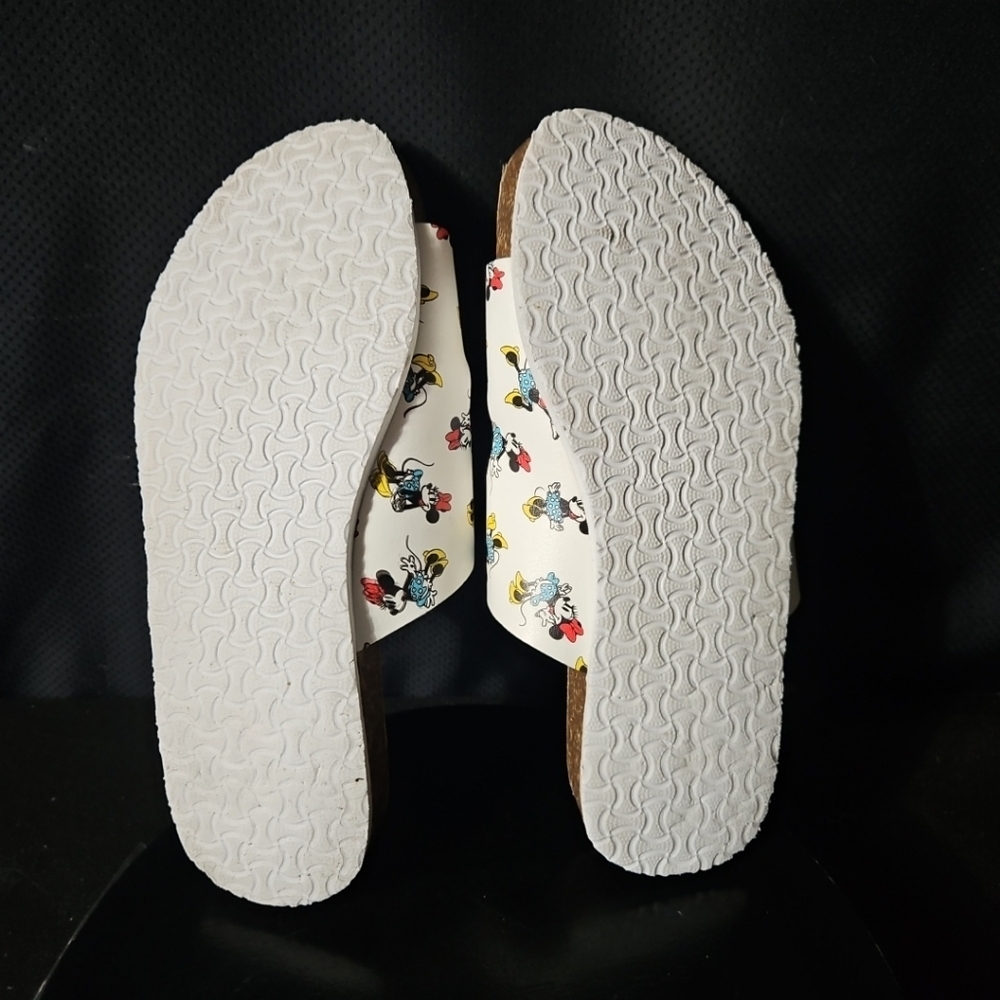 Disney Minnie Mouse Double Banded Sandals -‎ Size 11 - Picture 6 of 7